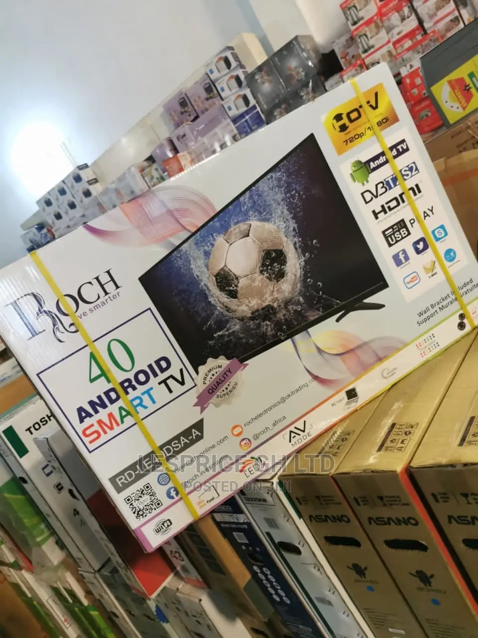 Exclusive Roch 40” Smart Android Tv