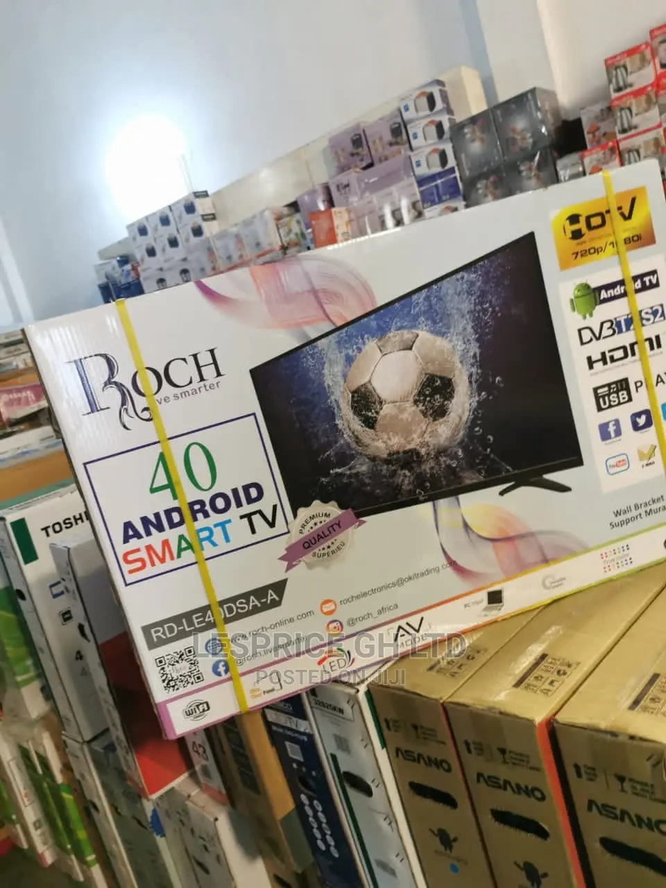 Exclusive Roch 40” Smart Android Tv