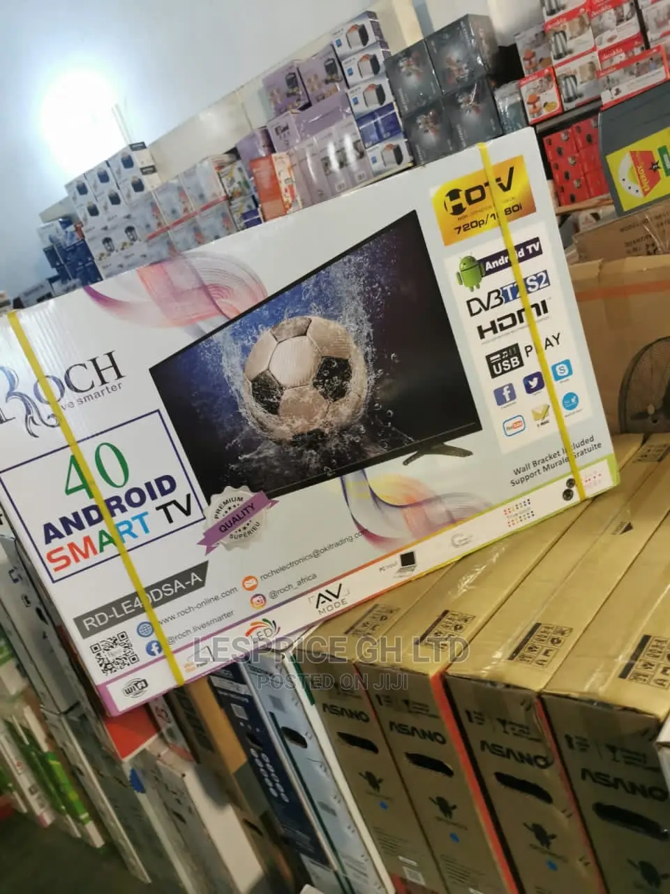 Perfect New Roch 40” Smart Android Tv