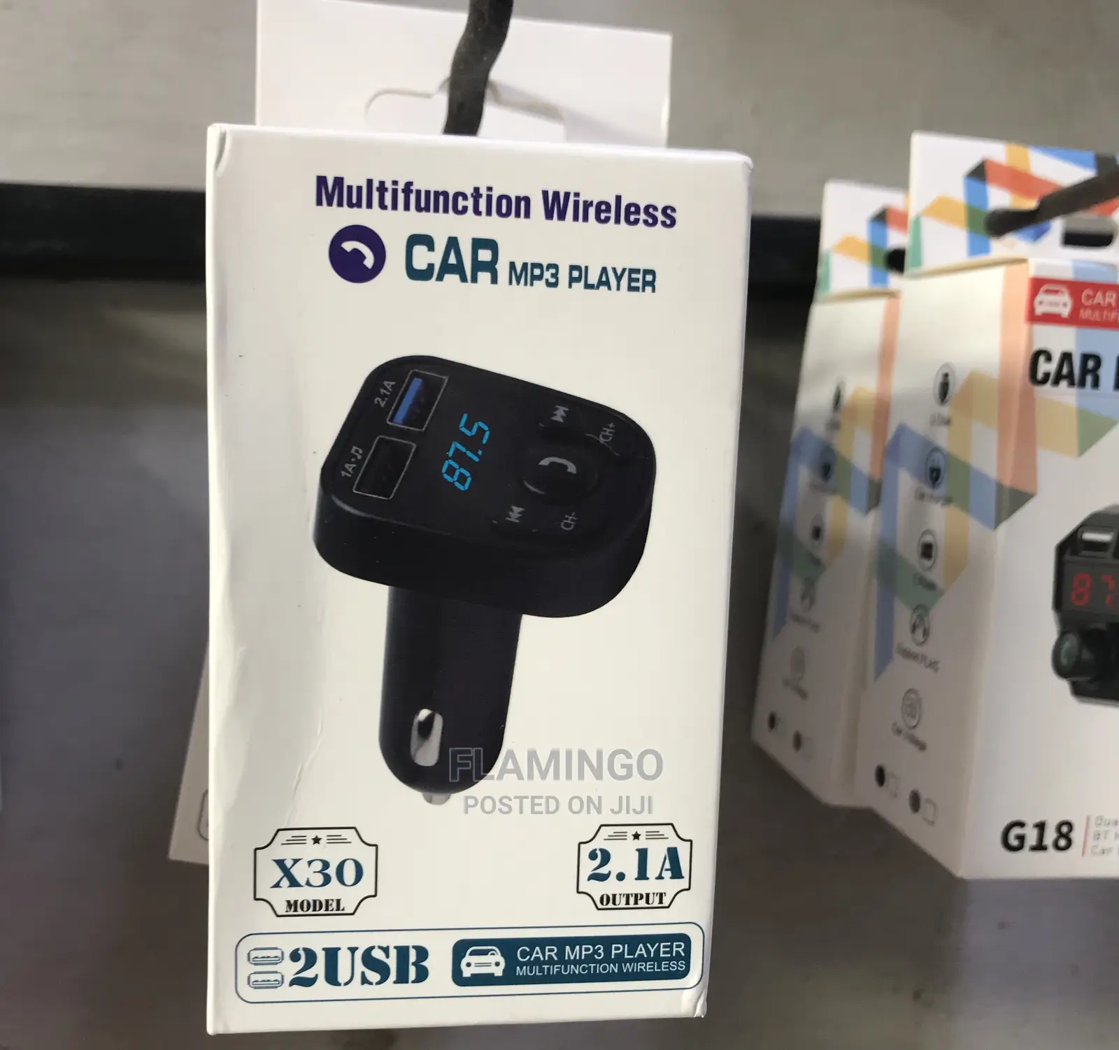 Bluetooth FM Transmitter USB Car Fast Charger 38W QC