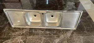Kitchen Sink Two Bowls Two Arms Complete Set