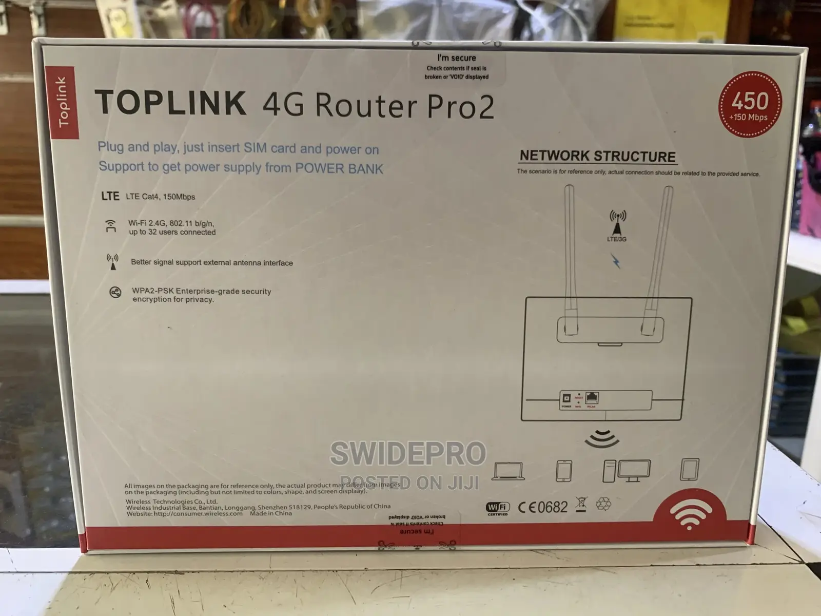 Toplink Pro2 Universal Internet Routers