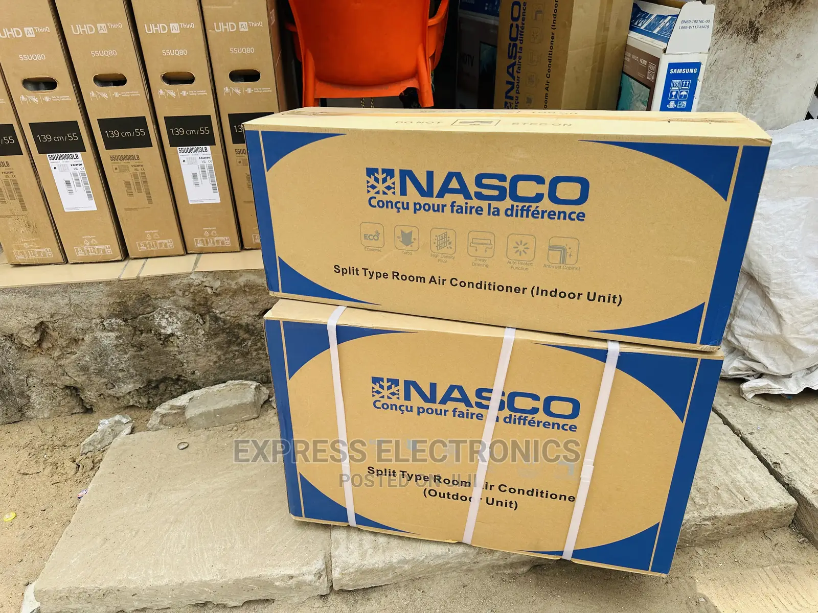 Split 2.5hp Nasco White NASA-M24N1