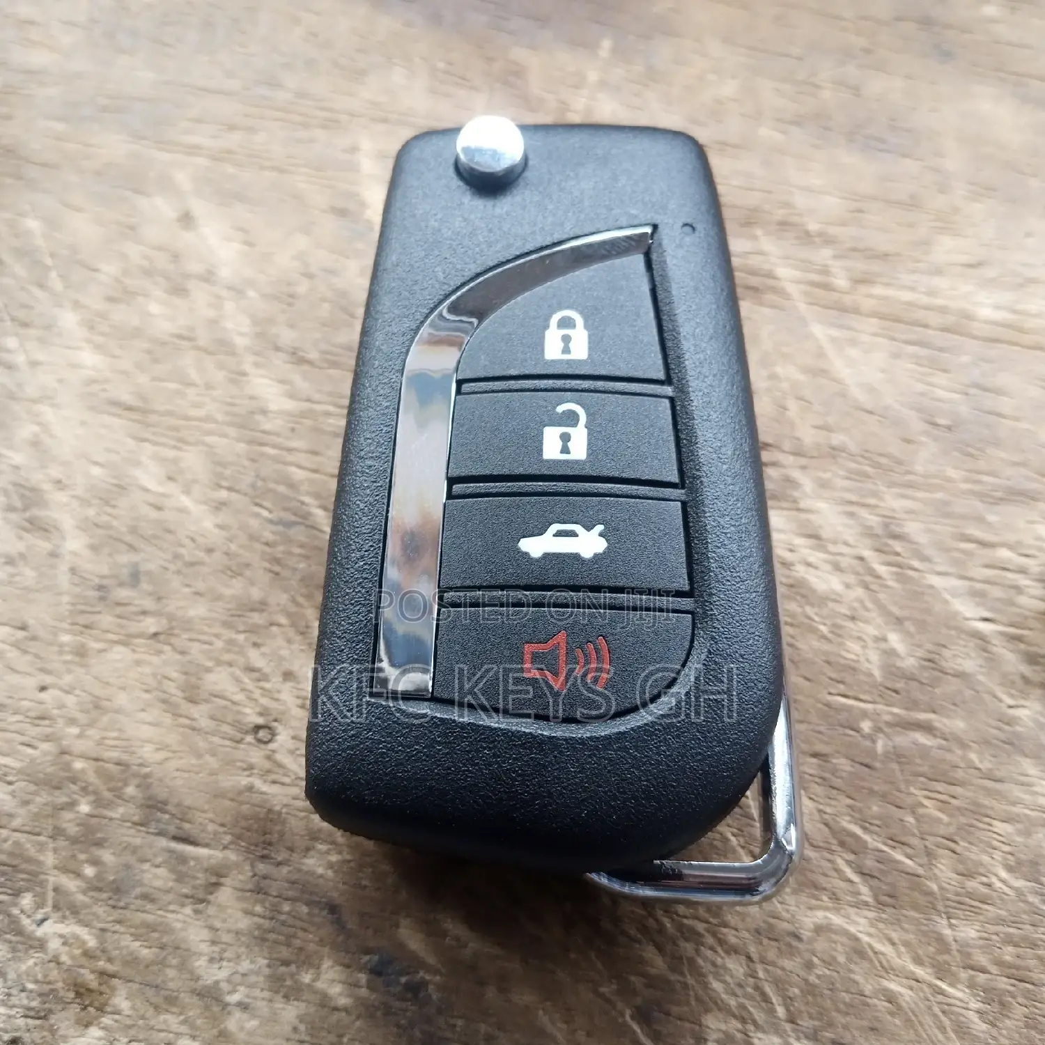 Toyota Flipped Out Key