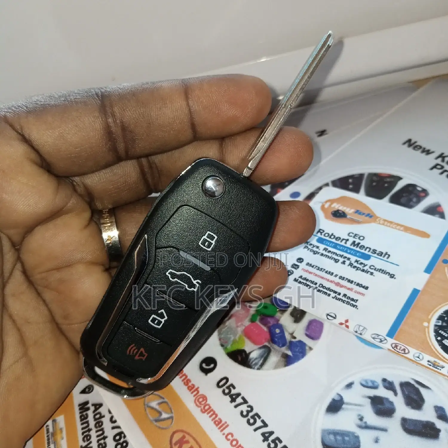 Ford Flipped Out Key