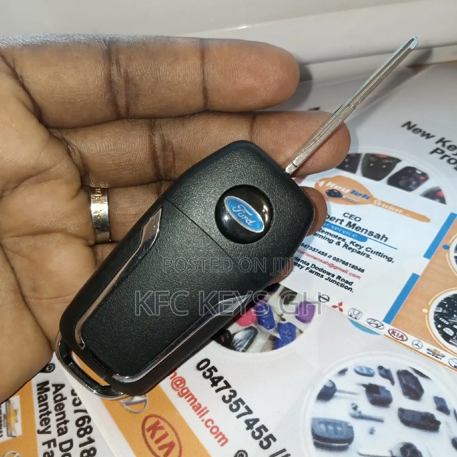 Ford Flipped Out Key