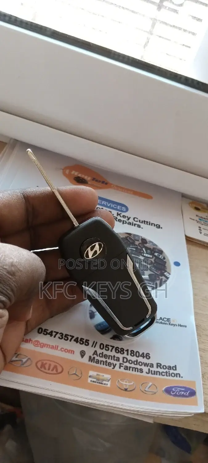 Hyundai Flipped Out Key