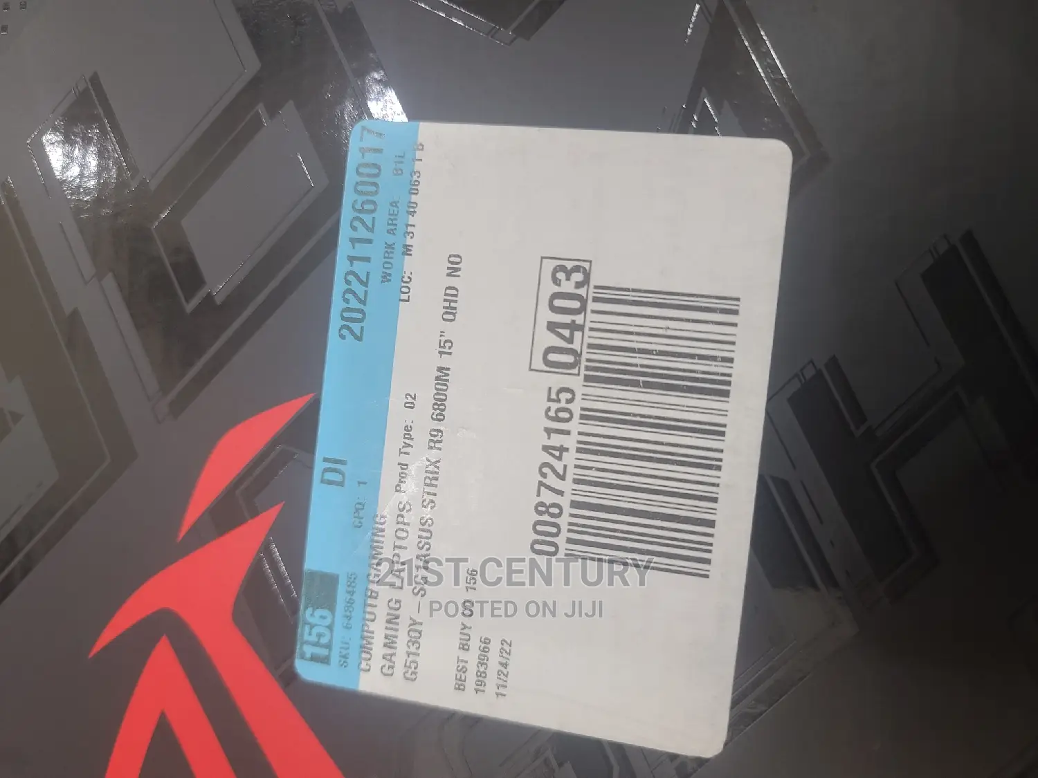 New Laptop Asus 16GB AMD Ryzen 9 SSD 512GB