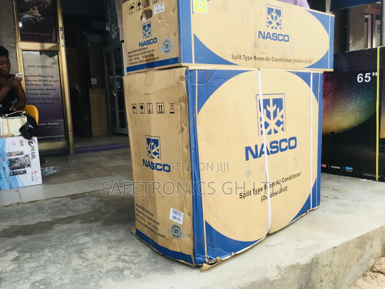 Nasco 2.0HP Split Air Conditioner R410 Gas ( NAS-T18N1 R410)