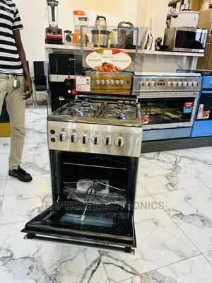 4burner Gas Cooker 60-50 New Line Rotisserie Grill Stove
