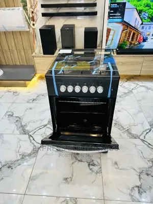 Extreme Best Price 4burner Gas Cooker Black Oven Grill