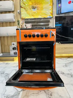Best Cool  Price Gas Cooker 4b Orange Color Oven