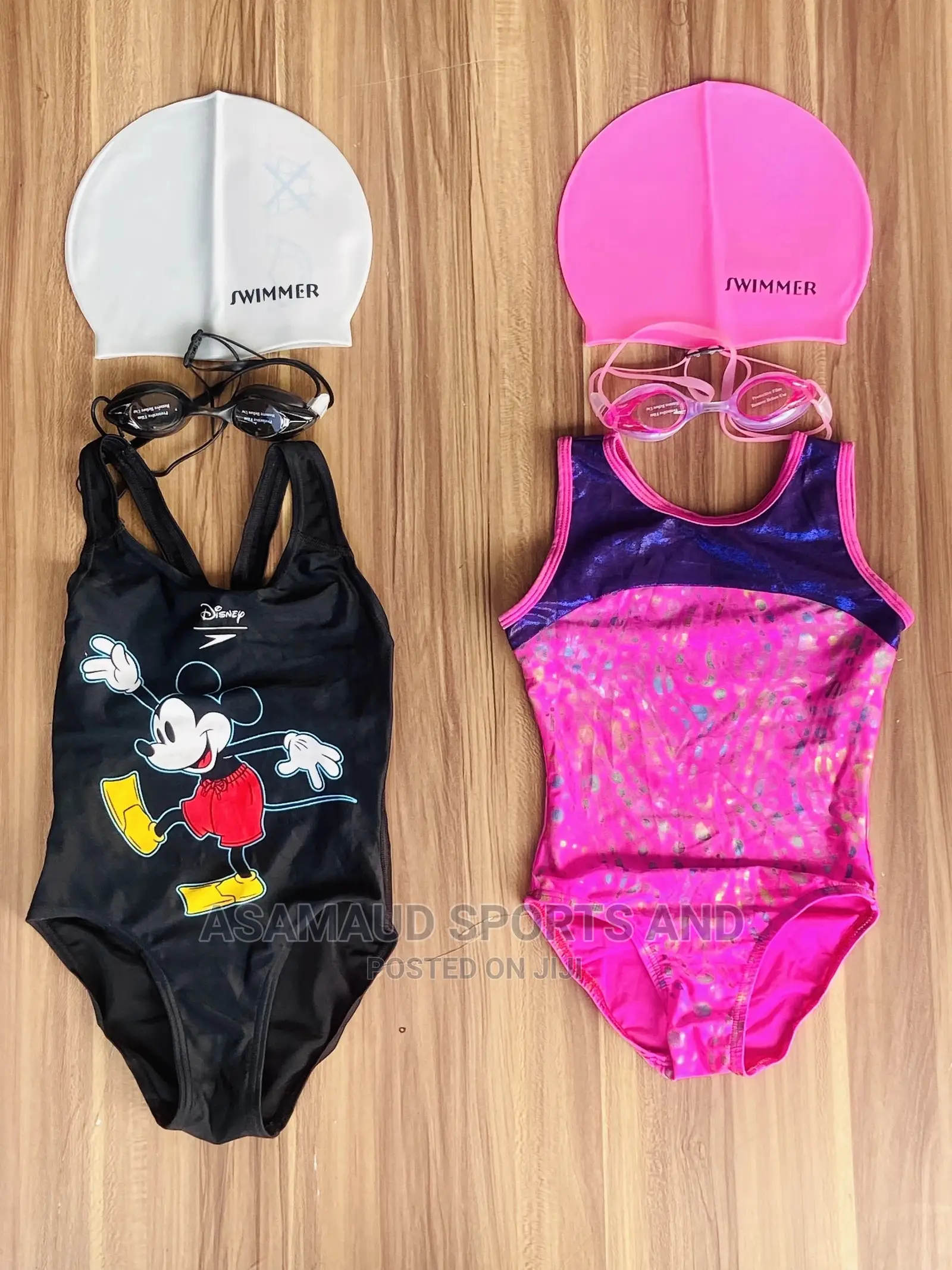 Original Kids Swim Suits With Goggles at Cool Price
