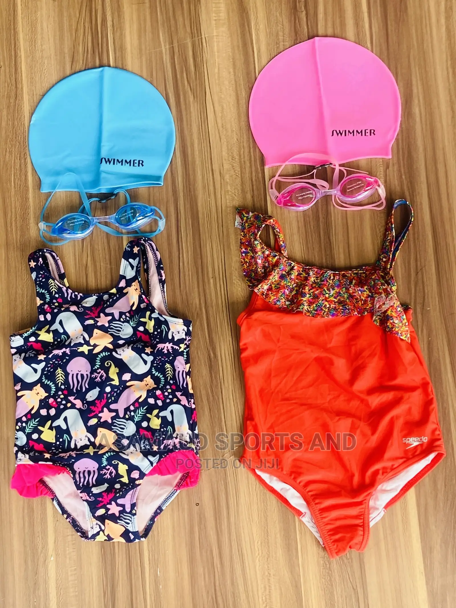 Original Kids Swim Suits With Goggles at Cool Price