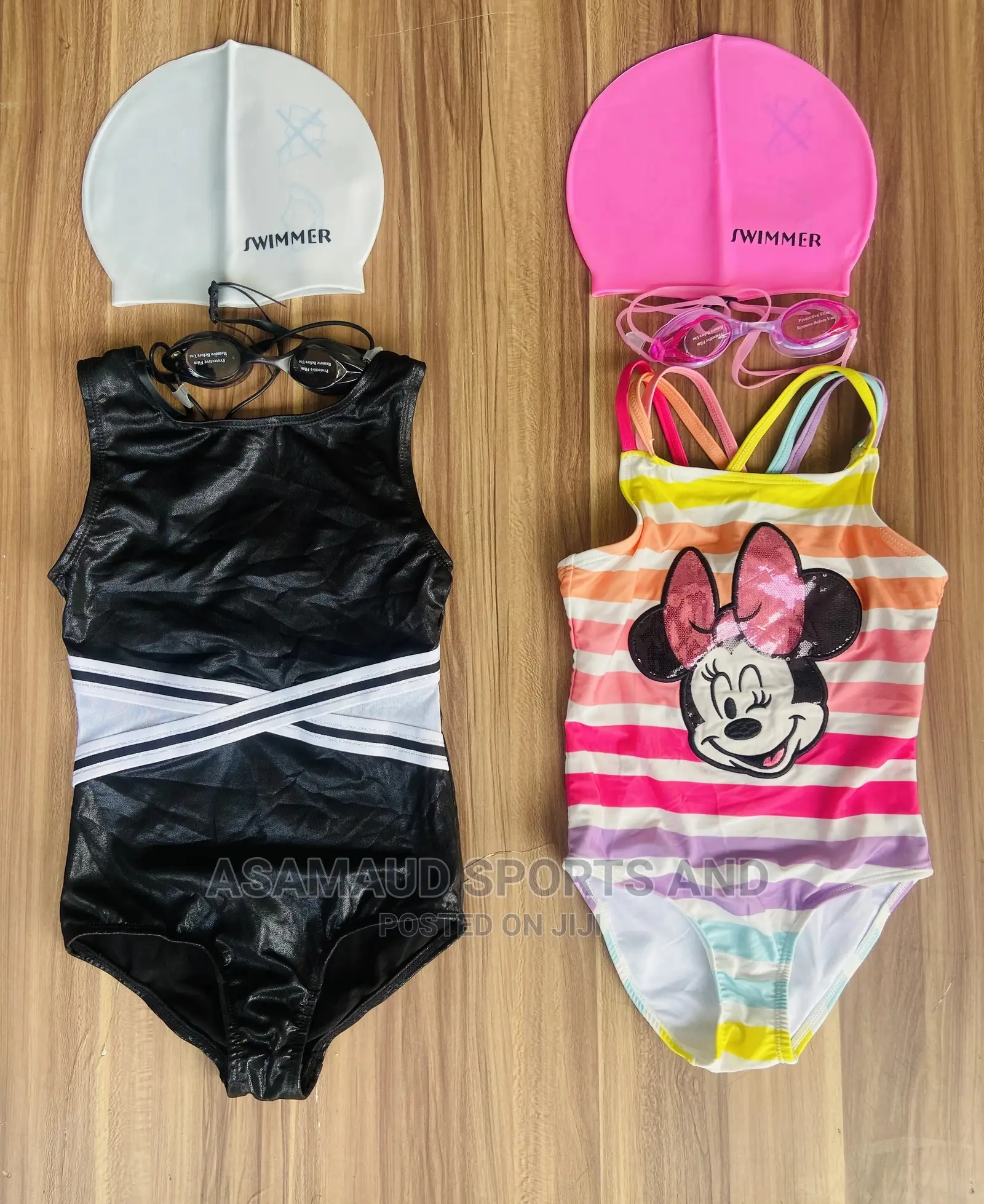 Original Kids Swim Suits With Goggles at Cool Price