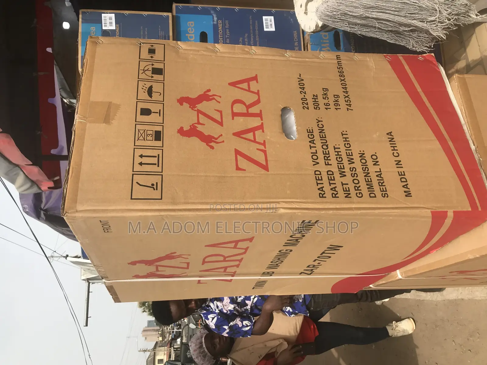 Fresh Zara Washing Machine 7KG Semi Automatic