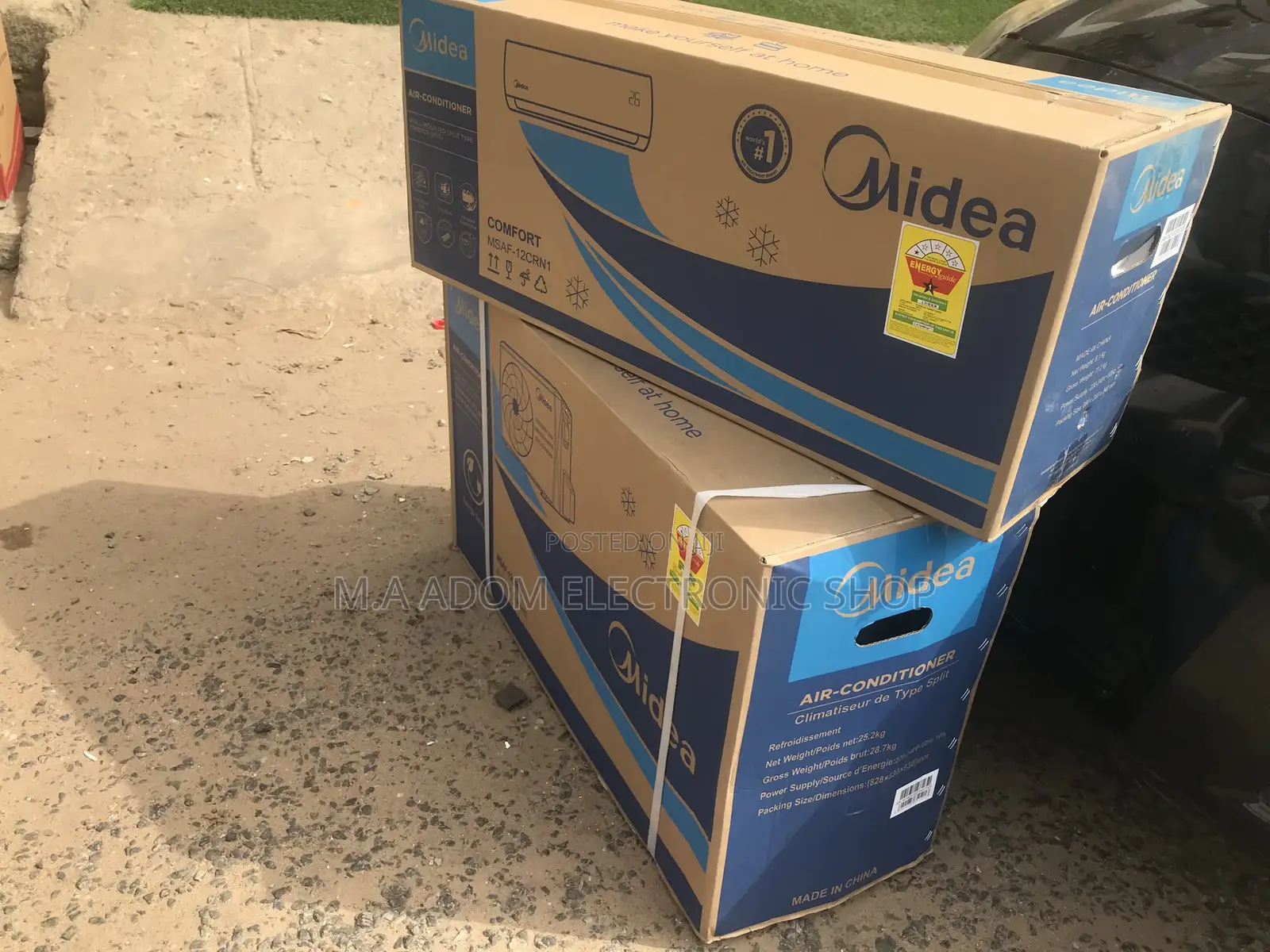 Quality Midea 1.5 HP Split Air Conditioner R410