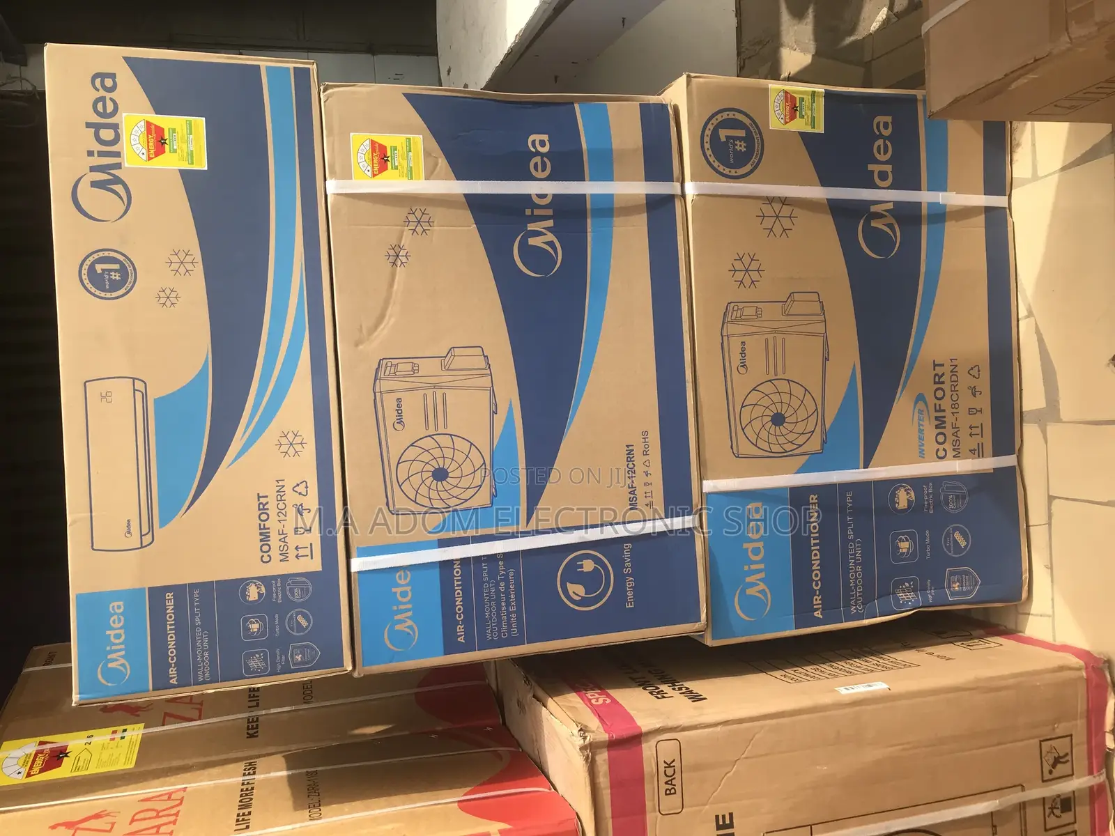 Available Midea 1.5 HP Split Air Conditioner R410
