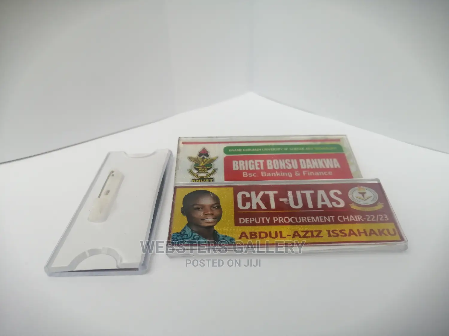 Plastic Name Tags