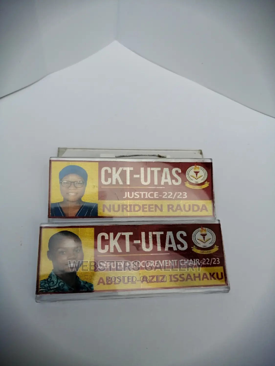 Plastic Name Tags
