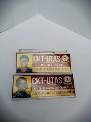 Plastic Name Tags
