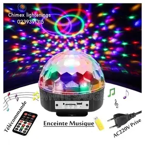 Led Crystal Magic Ball Light