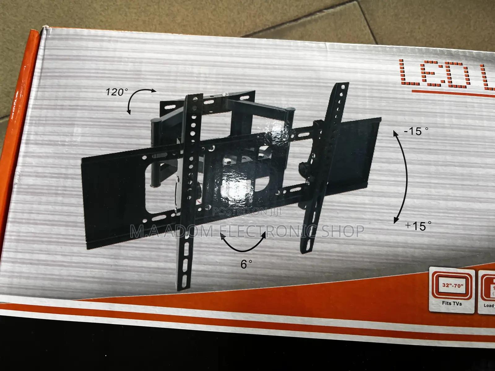 Swivel Tv Mount Suitable for Led Tv Between 32”-70”