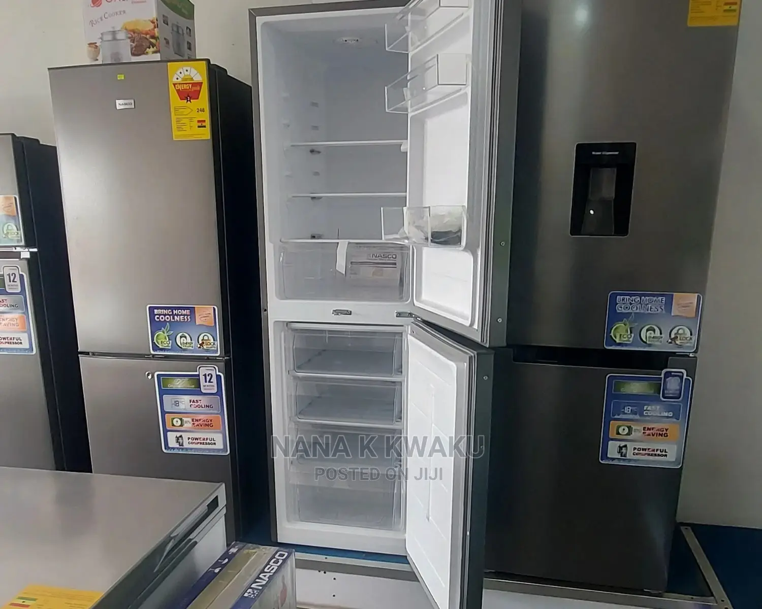Lock Security_nasco Nasd2-30 Double Door Fridge