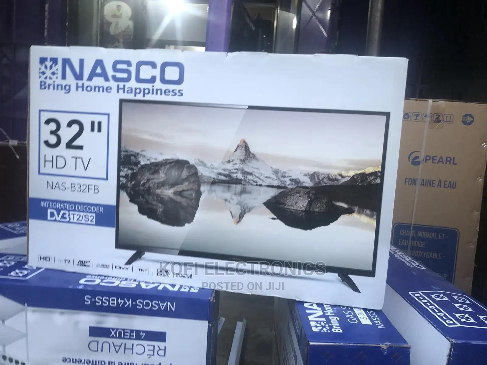 Nasco NAS-B32FB 32inch Digital Satellite Television