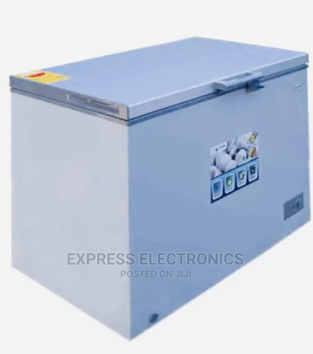 Authentic Pearl PCF-290 Chest Freezer - 251 Litres - Silver