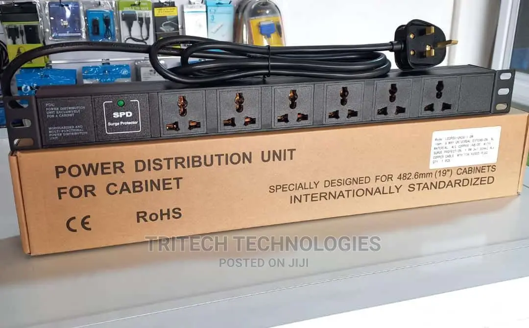 6way Pdu Power Distribution Unit for Cabinet