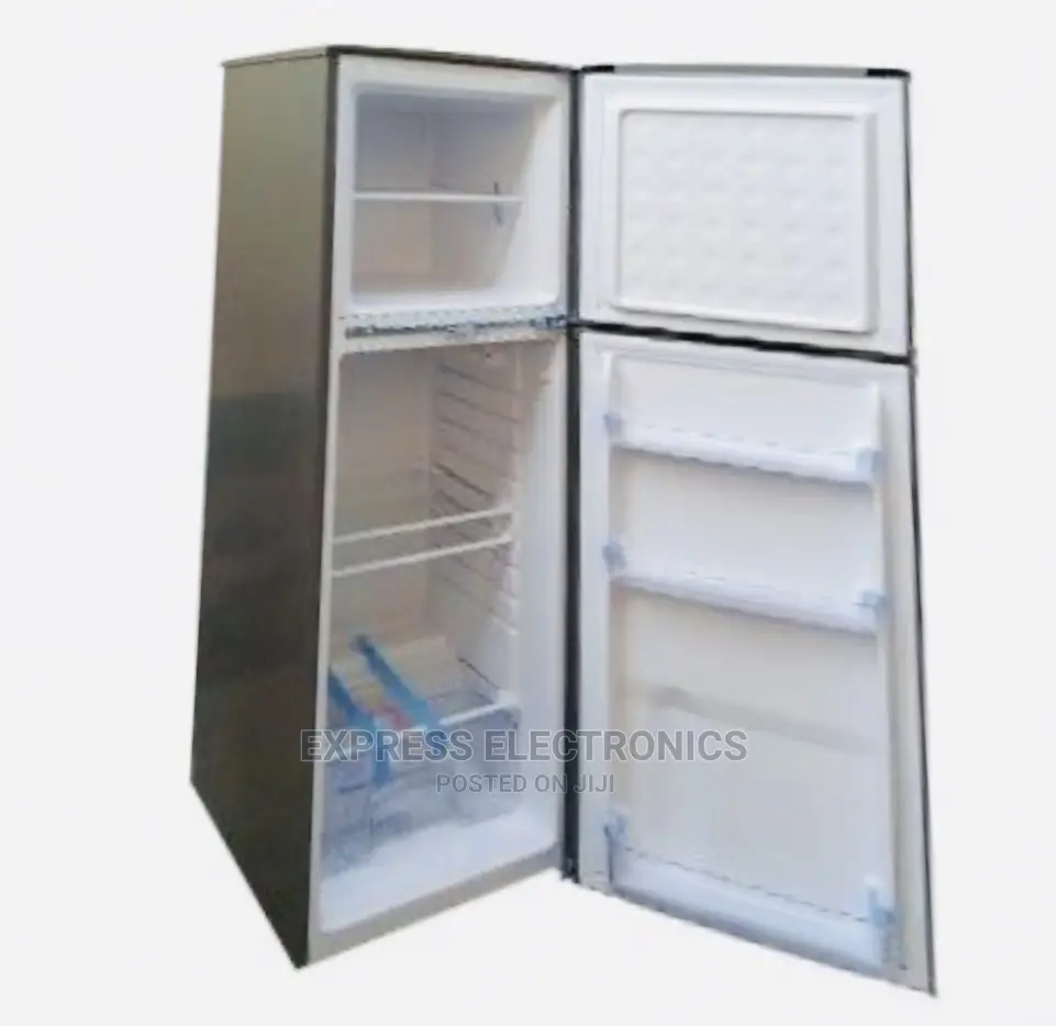 Pearl PF-270IX Double Door Refrigerator - 166 Litres Silver