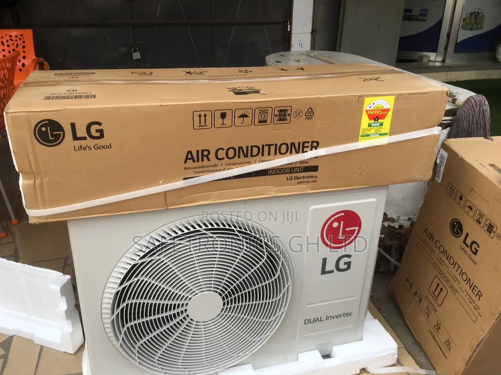 LG S4-Q24k23qe Dual Inverter Split 2.5hp Air Conditioner