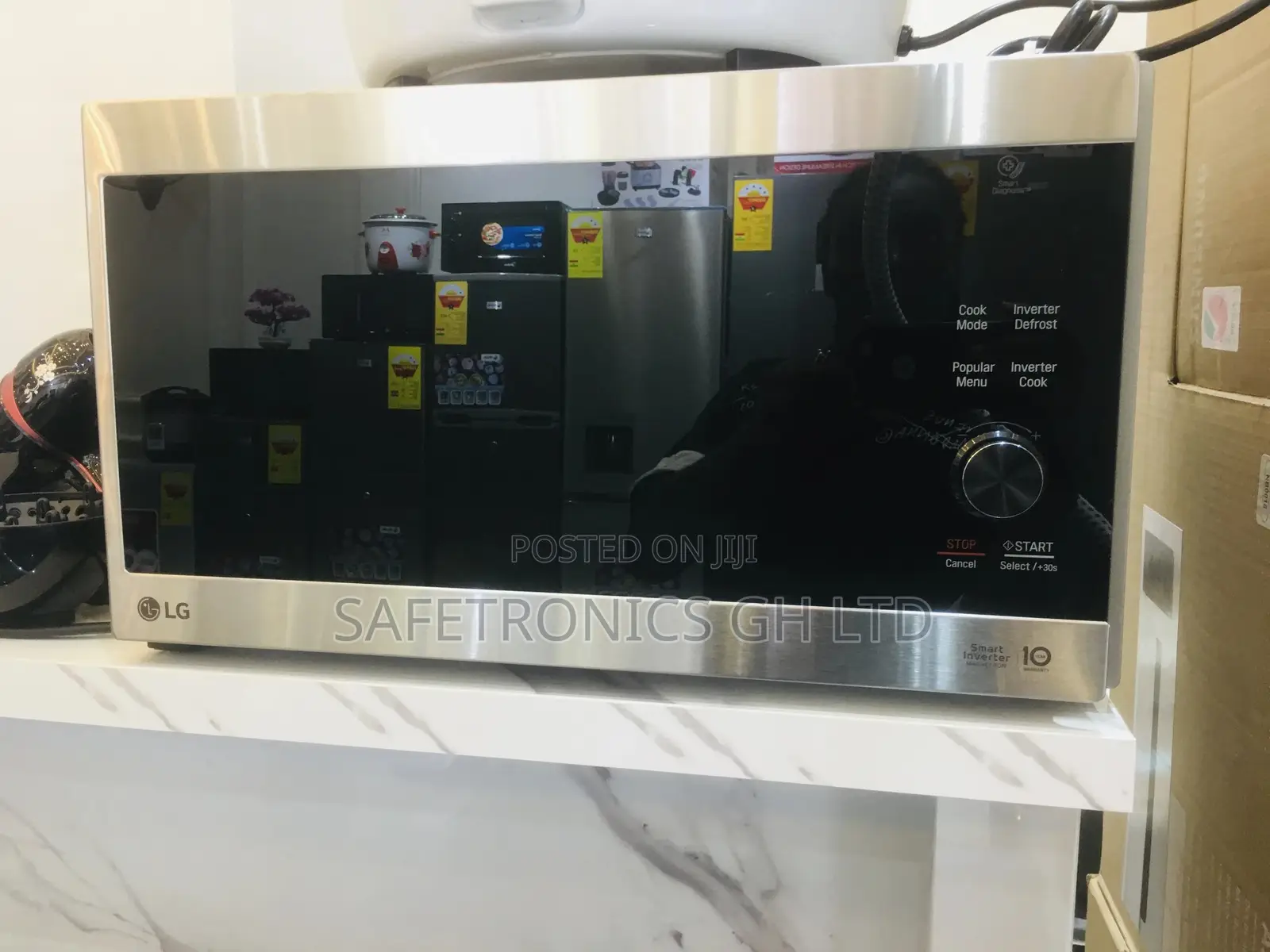 LG 42 Litres Solo Neochef Smart Inverter Microwave MS4295CIS