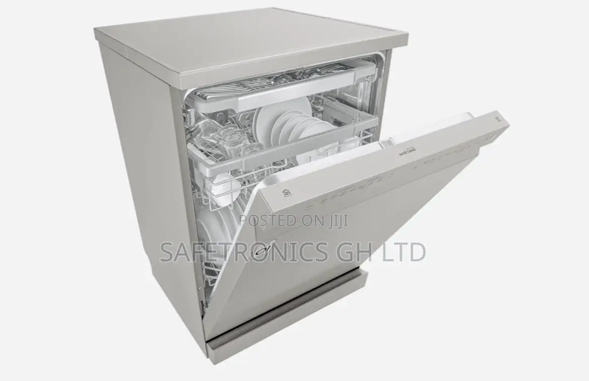 LG Quadwash DFB425FP Steam Dishwasher – Platinum Silver