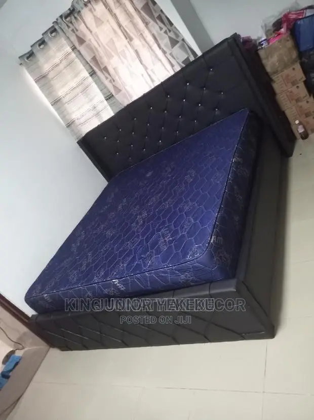 King Size Bed Frame With Mattress