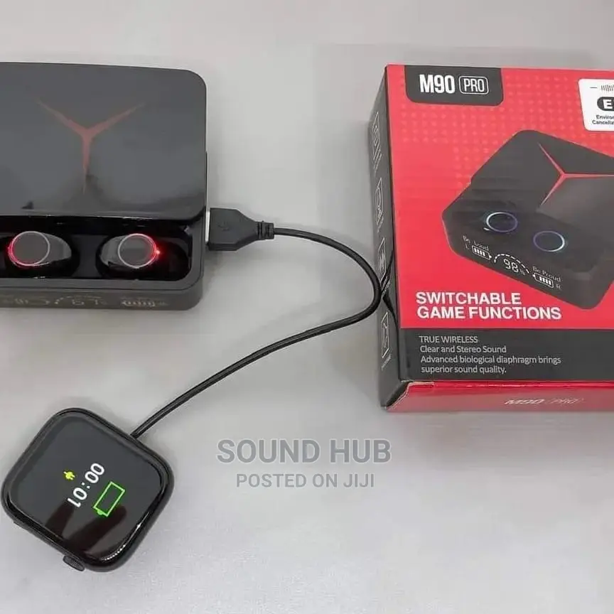 M90 PRO EARBUDS (With Integrated Power Bank)