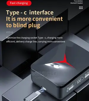 M90 PRO EARBUDS (With Integrated Power Bank)