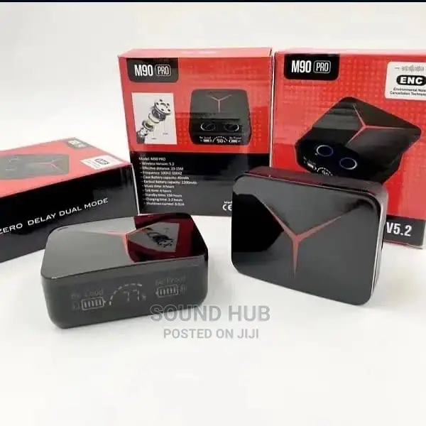 M90 PRO EARBUDS (With Integrated Power Bank)