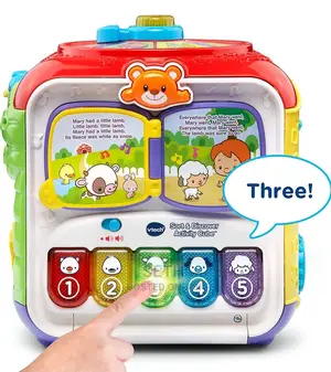 Children Kids Vtech Sort and Discover Activity Cube