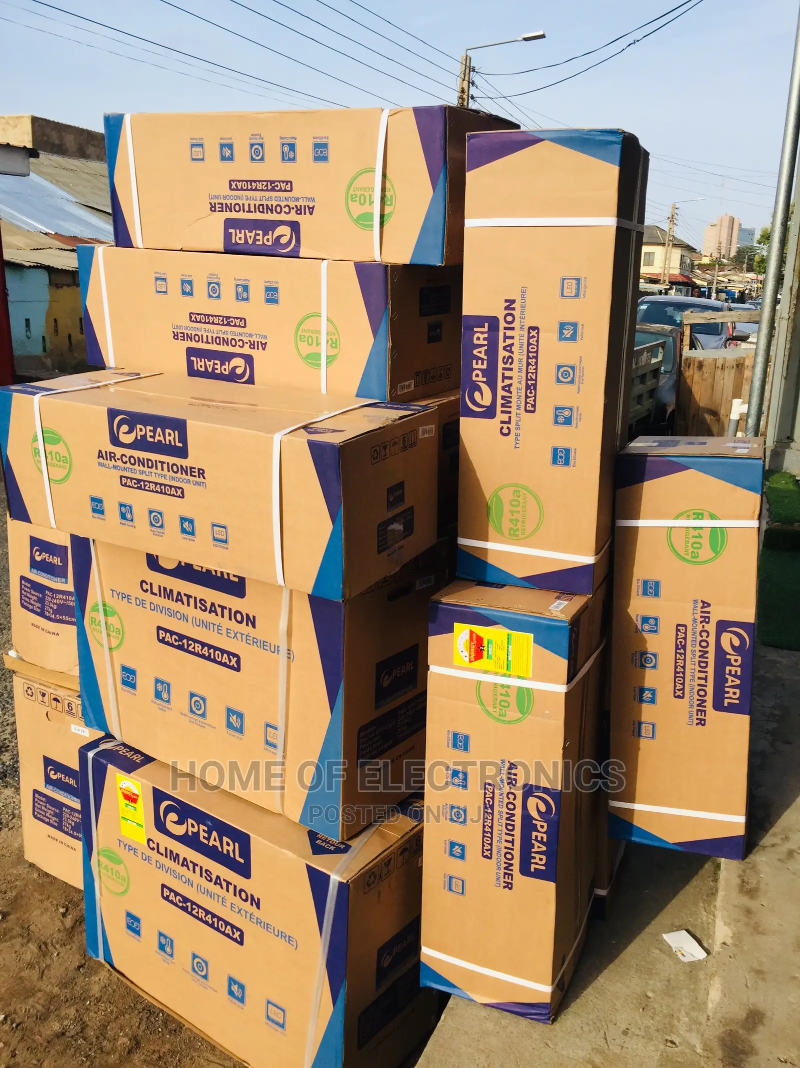 Energy Saving Pearl 1.5hp Split R410a Gas Air Conditioner*^