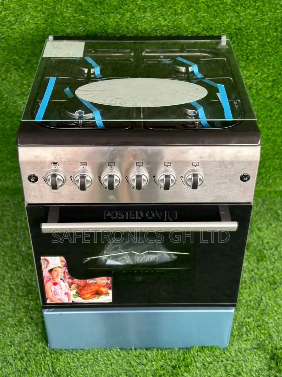 New Line 50 X 60 4 Burner Gas Cooker Oven and Grill