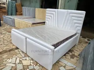 Exclusive Queen Size Bed With Mattress 🔥🔥🔥.Free Deliv