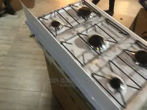 Nasco 5 (Iron)Burner Gas Stove With Shelve Stands