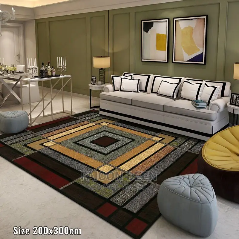 Living Room Luxurious Hairy Carpets Biggest Size:(200x300cm)In Diff