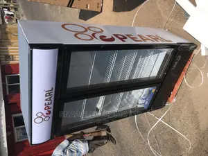 Original Pearl 500liters Display Double Door Display Fridge