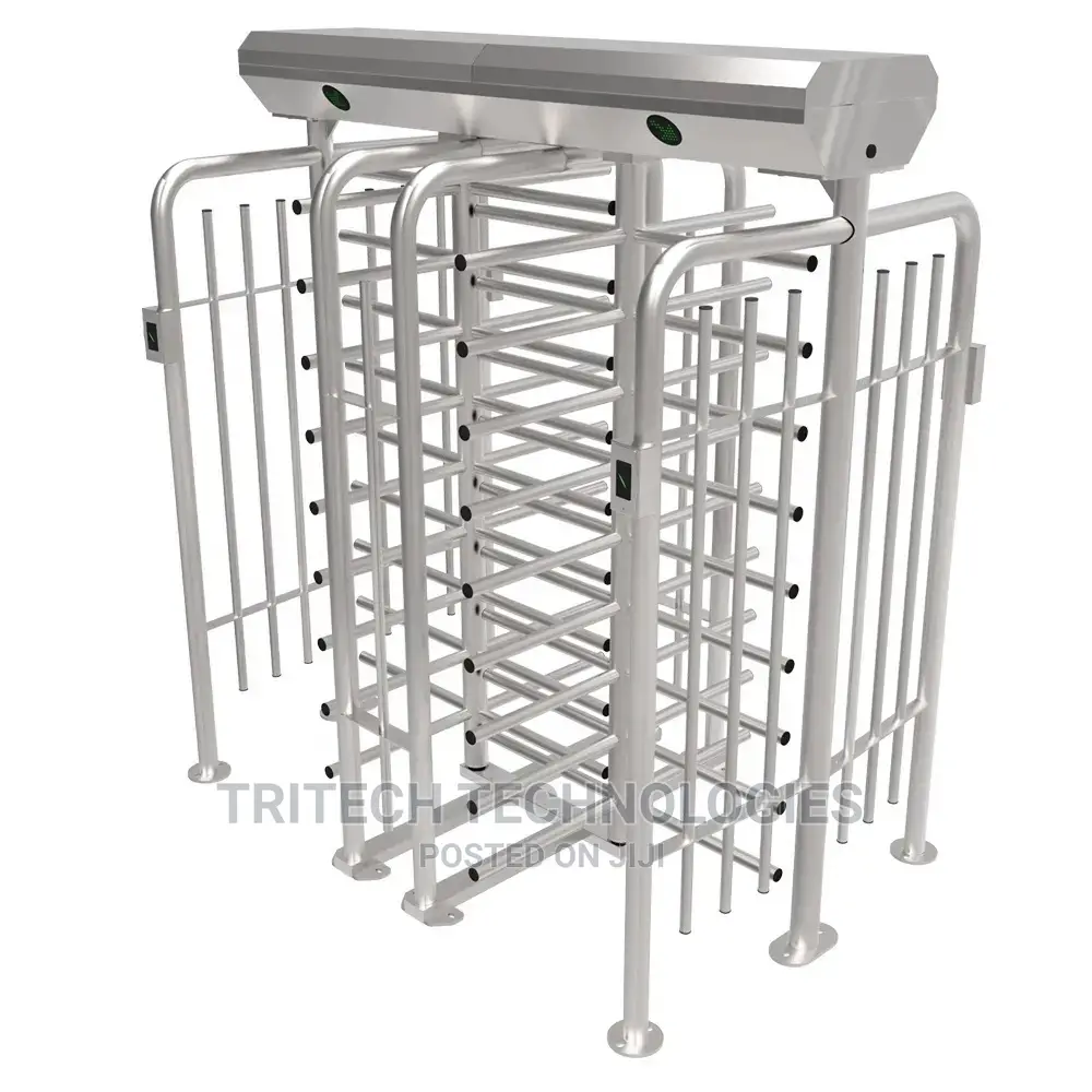 Fht2422: Full Height Turnstile With Fingerprint and Rfid