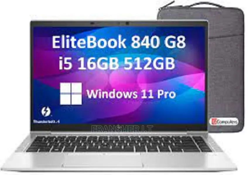 New Laptop HP EliteBook 840 G8 16GB Intel Core I5 SSD 512GB