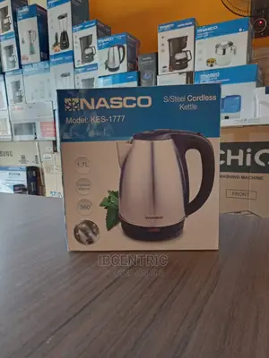 Nasco 1.7ltr Stainless Steel Kettle