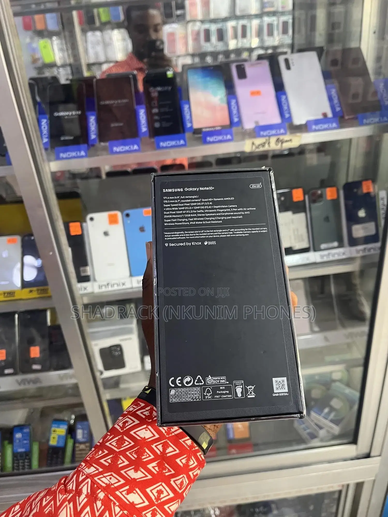 New Samsung Galaxy Note 10 Plus 256 GB White